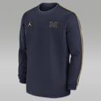 【Nike】Michigan Wolverines Sideline Coach Michigan Wolverines Sideline Coach Men's Nike College 1/2